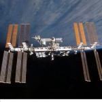 محطة الفضاء الدولية فوق الأفق