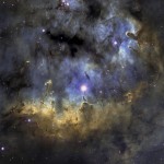 NGC7822في كوكبة الملتهب