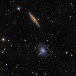 NGC 5965 و NGC 5963 في كوكبة التنين