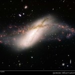 مجرة الحلقة القطبية  NGC 660