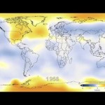 حرارة سطح الأرض خلال 130 سنة