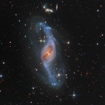 المجرة NGC 3718  الملتوية
