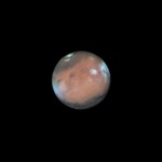 المريخ قرب نقطة التقابل