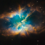صورة للسديم الكوكبي NGC 2818 من هابل