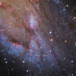 NGC 206 وسحابة نجوم أندروميدا