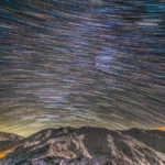 مسارات النجوم فوق جبال "ألبورز" Alborz