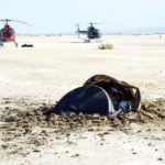 سقوط حطام صحن طائر على صحراء ولاية "يوتا" الأمريكية
