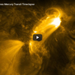 فيديو  مصاحب بموسيقى من مرصد دايناميكا الشمس لعبور كوكب عطارد