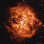 النجم وولف-رايت 124: آلة الرياح النجمية