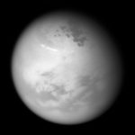 الصيف في الجزء الشمالي من قمر تيتان
