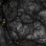المادة المظلمة في محاكاة كونية