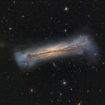 صورة لمجرة NGC 3628