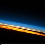 غروب الشمس من محطة الفضاء الدولية