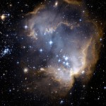 نجوم NGC 602 وما وراءها