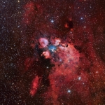 NGC 6334 سديم مخلب القط