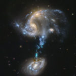 Arp 194: اندماج مجموعة من المجرات